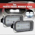 thumbnail image 2 of 2Pcs Car LED Number License Plate Light for FOCUS II FIESTA VII MONDEO IV KUGA 2008-2019 2025 Qhzl, 2 of 5