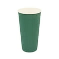 thumbnail image 5 of Restpresso 20 oz Forest Green Paper Coffee Cup - Ripple Wall - 3 1/2" x 3 1/2" x 6 1/4" - 250 count box, 5 of 11