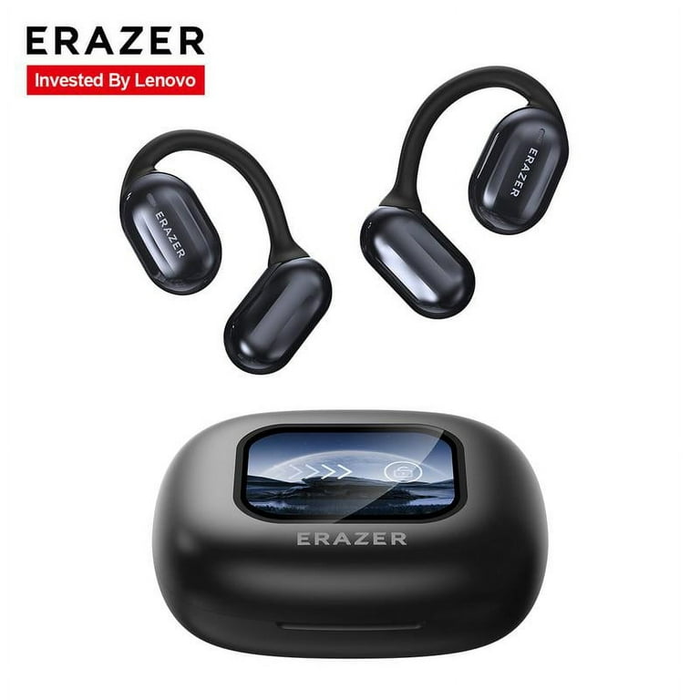 Lenovo Erazer True Wireless Open Ear Earbuds Bluetooth 5.4 IPX5 Waterproof 35h Play time OWS Headphones Premium Sound Long Distance Headset Charging
