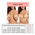 thumbnail image 2 of Brasier Strapless Push Up Invisible Sosten Levanta Busto, 2 of 8