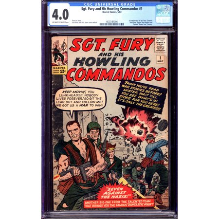 Sgt. Fury and His Howling Commandos #1 - CGC 4 Comic Book