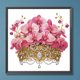 thumbnail image 3 of Pintura de diamante 5D Wdftyju DIY Taladro parcial con forma especial Mariposa Orquídea 35x35cm, 3 of 9