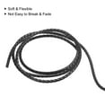 thumbnail image 4 of Uxcell 2.19 Yards 3mm Dia Leather Cord Braided String for DIY Crafts, Black 1Pack, 4 of 6