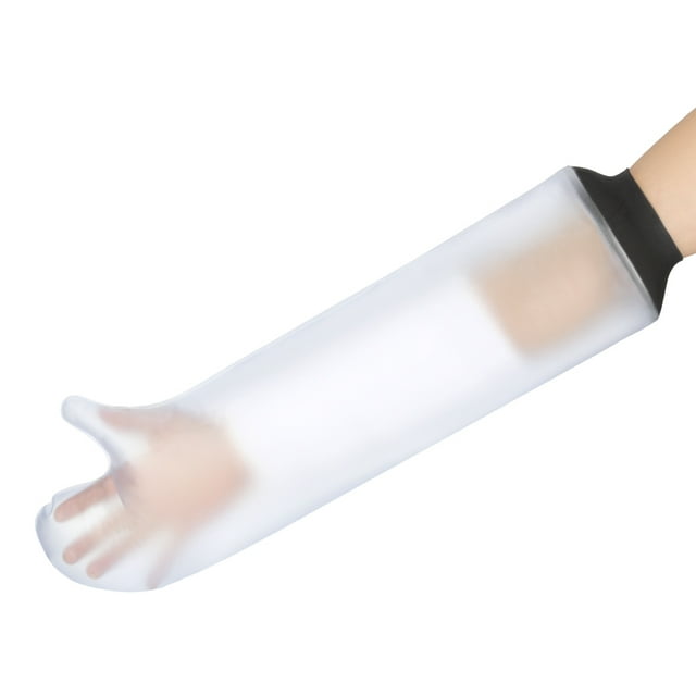 Housse de Protection pour Bras de Bain, Gants de Douche Imperméables, Demi-Protecteur de Main, pour Douche et Bain
