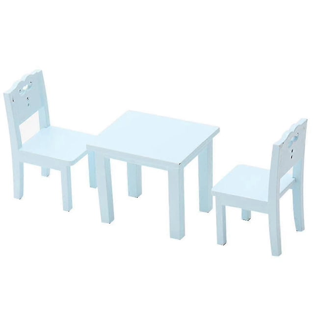3 Pcs Kids Table Chair Furniture Mini Chair Toy Desk Chair Set Furniture Chair Toy