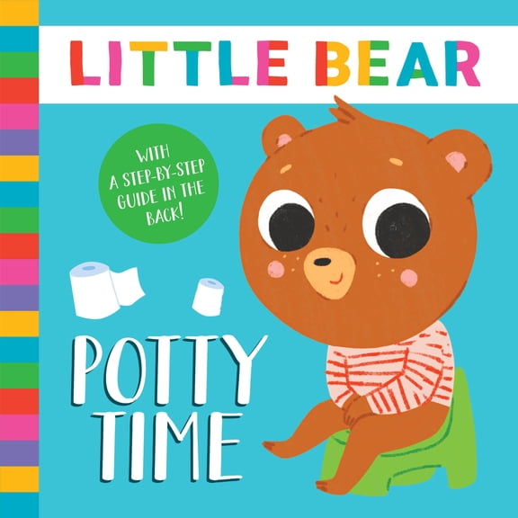 Pre-Owned Little Bear Potty Time: With a Step-By-Step Guide in the Back!, (Board Book)