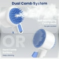 thumbnail image 2 of Dlopede Pet Steam Brush, 3-in-1 Steam Grooming Brush, Softens Fur & Reduces Static, Remove Tangled Loose Hair, Ideal for Long Short Hair and Bath-Hating Pets,  for Shedding Massaging Grooming., 2 of 8