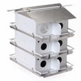 thumbnail image 2 of Birds Choice Original Maison Martin Violette 3 Étages-12 pour Chambre avec Trous Ronds, 2 of 7