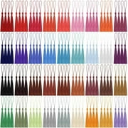 120 Handmade Silky Tassels - Variety of Colors