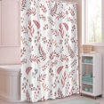 thumbnail image 5 of Shower Curtain Fall Leaf Shower Curtains for Bathroom Decor, Waterproof Polyester Shower Curtain Set with Hooks, Extra Long 72" x 84" Plant Leaf, 5 of 9