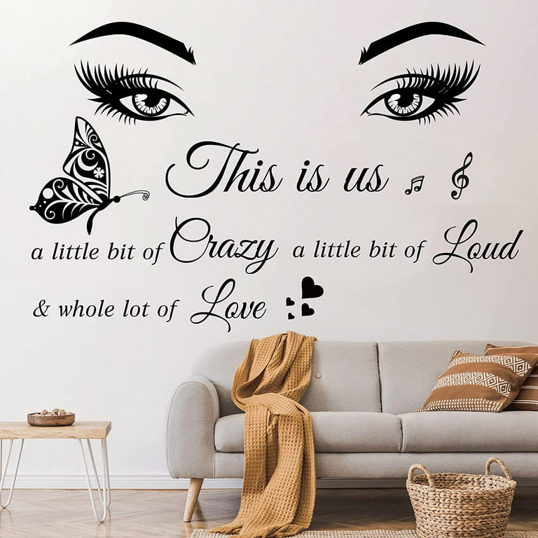 Wall decal No Woman no cry decoration