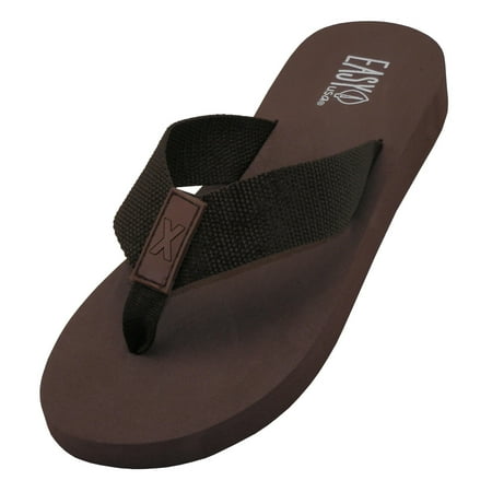 

SNJ New Women s Thong Canvas Slide Beach EVA Foam Slide Flip Flop Sandals Slipper