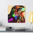 thumbnail image 3 of Hawk in Pop Art - Canvas, 3 of 10