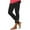 Black, variant on BVOFAR Leggings for Women Soft High Waisted Yoga Pants Solid Color Workout Cropped Pants Casual Cut Out Legging 2025