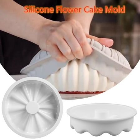 

Silicone Flower Cake Mold | Non Stick Silicone Baking Mold