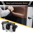 thumbnail image 2 of Motor del actuador de bloqueo de puerta eléctrica del lado del pasajero delantero derecho Unique Bargains para Ford F-150 09-14, 2 of 7