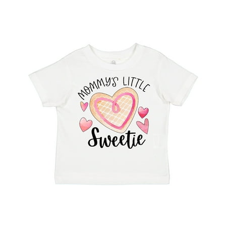 

Inktastic Mommy s Little Sweetie with Pink Heart Cookie Gift Toddler Boy or Toddler Girl T-Shirt