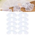 thumbnail image 1 of Jewelry Storage Box, Multi Grid Dust Proof Plastic Rainbow Shaped Transparent Storage Box Wear Resistant Clear Display Multi Purpose  for Jewelry for Necklaces, 1 of 7