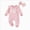 A43-Pink, variant on Infant Baby Button Up Bodysuit Spring Fashion Cozy Soft 3 6 9 12 18 Months Unisex Onesies Long Sleeve Romper Jumpsuit Infant Onesie(6-12 Months,Purple)