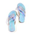 thumbnail image 5 of Samickarr Summer Slippers For Women Indoor And Outdoor Wide Summer Flat Bottom Shoes Rhinestone Flip-flops Women Flip Flops Casual Slippers, 5 of 9