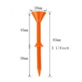 thumbnail image 2 of MesaSe 50Pcs Golf Tees High-Stability Golf Tees 3 1/4 Sturdy Golf Tee Random Color, 2 of 8