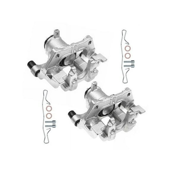 Rear Brake Caliper Set 2 - Compatible with 2016 - 2020 Honda Civic - Autopart Premium