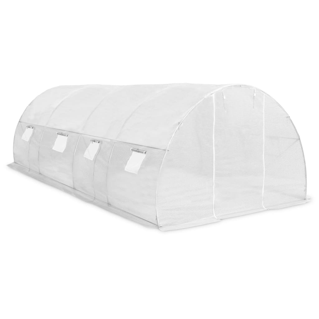 VidaXL Greenhouse 193.8 sq ft, 236.2"x118.1"x78.7"