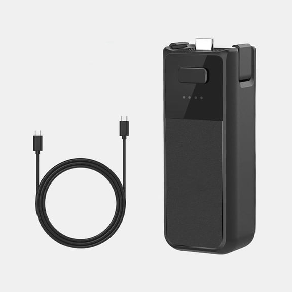 Battery Handle For DJI Osmo Pocket 3 Action Camera Fast Charging Handle Grip Lightweight Camera Charger Power Supply Accessories