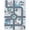 Blue/Dark Grey, variant on SAFAVIEH Kids Playhouse Farm Crossroads Machine Washable Area Rug, Blue/Dark Grey, 2'2" x 4'
