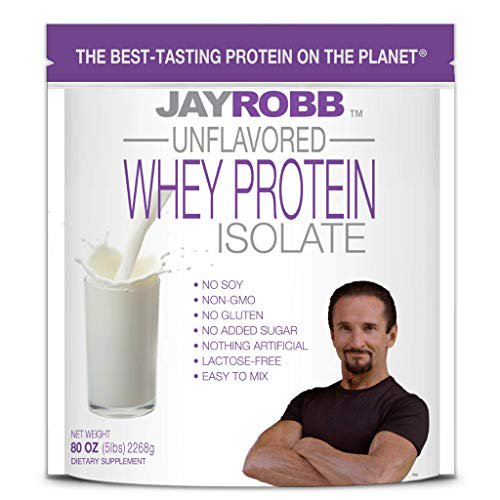 Jay Robb Whey Isolate Protein Powder Low Carb Keto Vegetarian Gluten Free Lactose Free No Sugar Added No Fat No Soy Nothing Artificial Non Gmo Best Tasting 5 Pound Unflavored Walmart Com Walmart Com