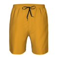 thumbnail image 3 of Pofeuu Goldenrod Prin Men's Swim Trunks Quick Dry Bathing Suit Swimming Board Shorts Mesh Lining Beach Swimwear-Large, 3 of 6