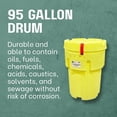 thumbnail image 2 of ENPAC 95-Gallon Locking Emergency Response Oil Spill KIT (Includes Drum, Granular Absorbent, Pads, Socks, Disposal Bags, & Safety Equipment) - OSHA, UN, & DOT Compliant, 2 of 6