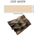 thumbnail image 3 of Men's Wool Scarf - Thick Winter Warm Neck Warmer, British Style Wool Fiber Cold Weather Accessory, Cozy Gift for Him, Versatile for Casual & Formal Wear, 3 of 11