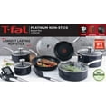 Tfal Expert Pro Platinum NonStick Cookware Set, 14Piece, Black