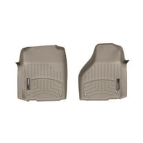 WeatherTech Custom Fit FloorLiners compatible with Ram Truck 1500, Ram Truck 2500/3500, Ram 1500 - 1st Row (Driver & Passenger), Tan