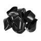 thumbnail image 4 of Uxcell 10 piezas de tapas de goma 63 mm (2 1/2 pulgadas) ID tapa redonda de vinilo cubierta protector de rosca negro, 4 of 6