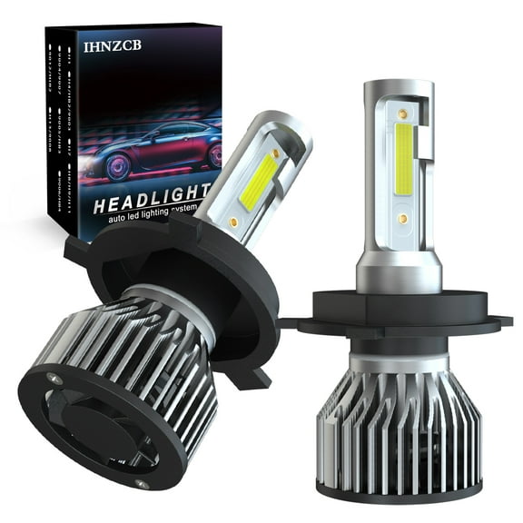 IHNZCB For Nissan Versa 2007-2019 Led Headlight,H4 9003 High/Low Dual Beam Led Headlight Bulbs Kit,2pcs Led Bulbs