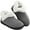 Gray, variant on Ecetana Womens Slippers Faux Fur Warm House Shoes Fuzzy Memory Foam Closed Back Slippers