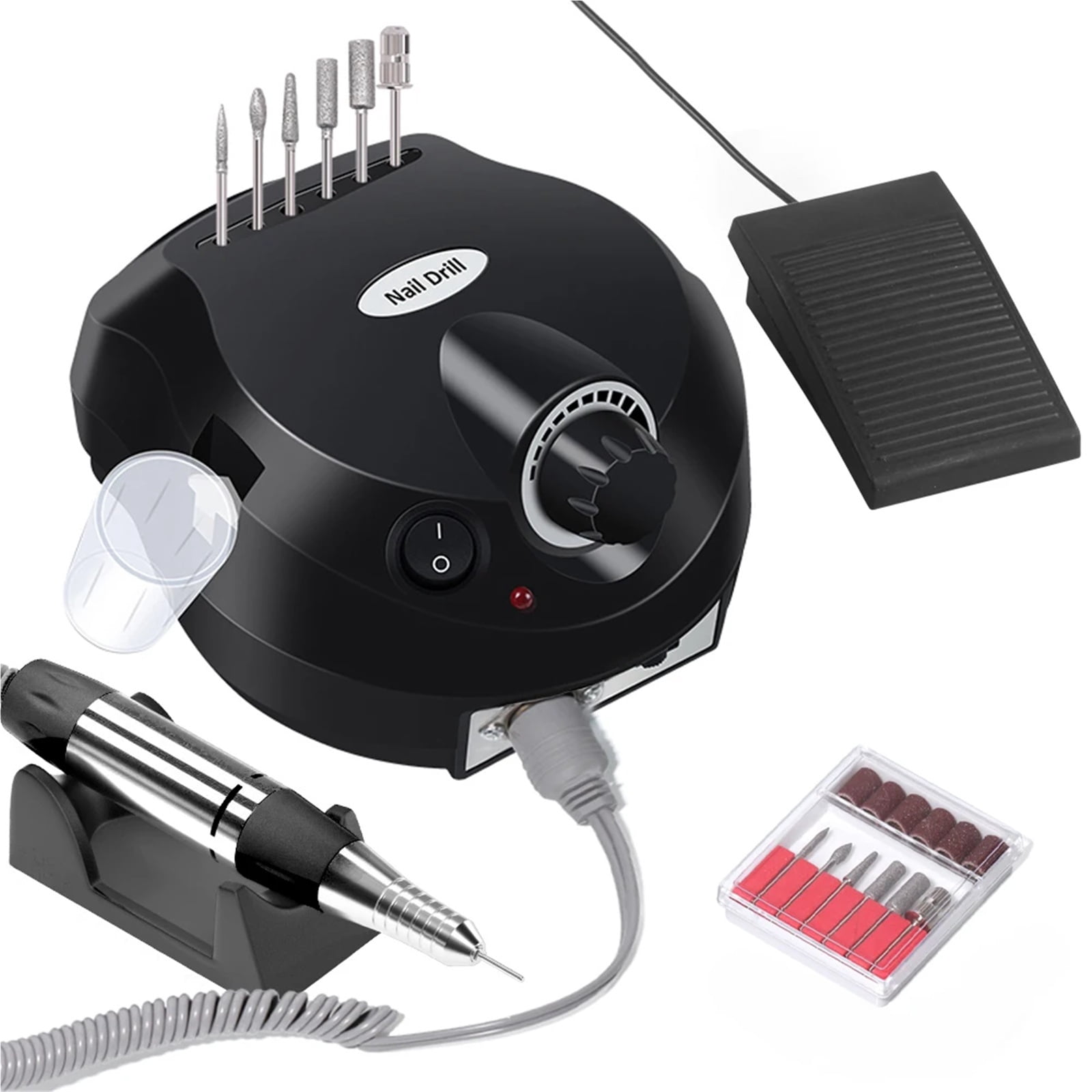 Electric Nail Sander Pedicure Manicure Tools Professional Nail Drill Machine Low Noise Cutters Nail File Kit