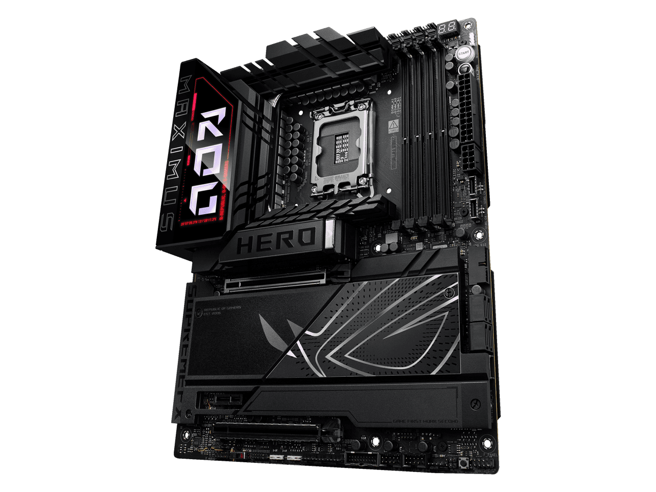 Asus ROG MAXIMUS Z890 HERO Gaming Desktop Motherboard - Intel Z890 Chipset (rogmaximusz890hero)