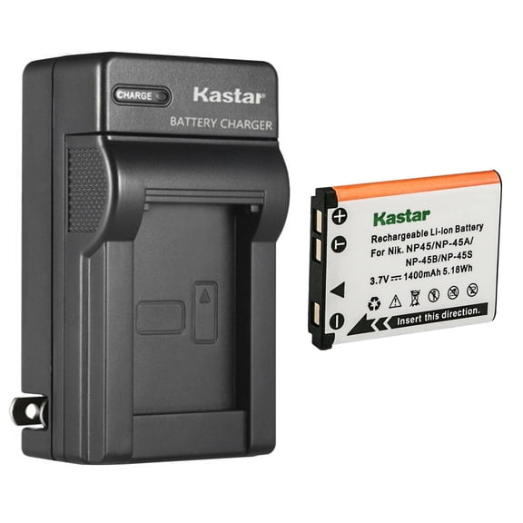 Kastar 1-Pack Battery and AC Wall Charger Replacement for Fujifilm FinePix JZ250 FinePix JZ260 FinePix JZ300 FinePix JZ305 FinePix JZ310 FinePix JZ500 FinePix JZ505 FinePix JZ510 FinePix JZ700 Camera