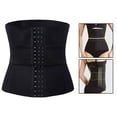 thumbnail image 3 of Entrenador de cintura para mujer Sunnimix Corset Body Shaper faja recortadora con 3 s de cierre S, 3 of 8