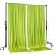 thumbnail image 3 of Cortinas de poliéster con telón de fondo de 3 x 3 m, verde claro AK TRADING, 3 of 7