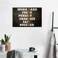 thumbnail image 5 of Motivational Wall Art Canvas Hustle Definition Poster Entrepreneur Quote Painting Prints Inspirational Positive Office Wall Decor Art for Bedroom Living Room Home Ready to Hang [12''''W X 18''''H], 5 of 6