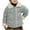 Blue, variant on Zpanxa Quilted Jackets for Girls Girls Fleece Collar Plaid Quilted Short Puffer Jacket Kids Fall Winter Warm Sherpa Trim Coat