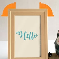 PBPBOX Corner Clamps For Woodworking Right Angle Clamp Orange 4Pcs