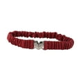 thumbnail image 3 of Elegante cinturón de cintura para mujer con hebilla en forma de corazón, accesorio elástico para vestidos. Rojo, 3 of 9