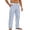 Sky Blue, variant on Uwinwear Men's Striped Pants Casual Color Block Straight-Legs Long Pants Big & Tall Flat Front Business Trousers with Pockets,Sky Blue,XXL