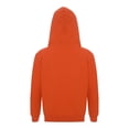 thumbnail image 4 of DPOIS Kids Girls Boys Long Sleeve Hooded Sweatshirt Pullover Hoodies Orange 5-6, 4 of 7