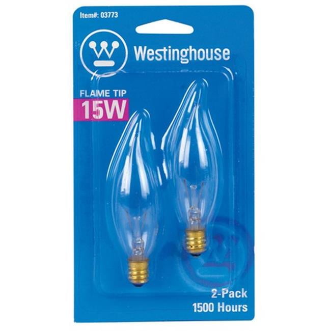 BULB FLAMETIP CL 15W CD2 by WESTINGHOUSE MfrPartNo 03773